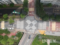 용인시, 용마초교 사거리 등 25곳 대각선 횡단보도 신규 설치