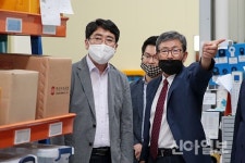 맹정호 서산시장 듀링·동희오토 방문…본사 이전 등 증설 투자 요청