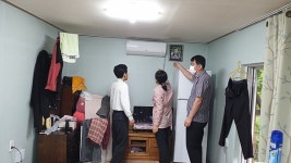 화순 백아면 지사체, ‘사랑 나눔’ 냉방용품 전달