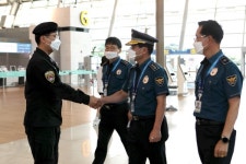 인천경찰청장, 인천국제공항 치안현장 방문