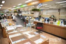 익산, 코로나19 예방 시청사 집중방역소독