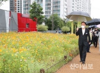 마포, 경의선 숲길 힐링 공간 ‘템포러리 가든’ 조성
