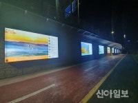 용인시, 탄천 내 언남교‧언동1교 하부에 벽화 14점 설치