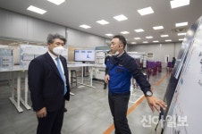 윤종원 기업은행장, 자동차 제조업체 태림산업 방문