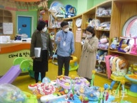 유희숙 익산부시장, 육아·돌봄 사업 현장 점검