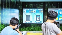 문경관광사격장 레이저 스크린 사격장 ‘인기’