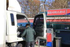 경부고속 김천(부산방향)주유소, 셀프서비스 코너 인기