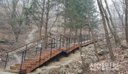 철원 동송읍, 금학산 등산로 재정비 ‘주민 호평’
