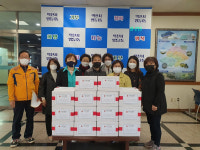 익산 영등1동, ‘홀몸 어르신 안전돌보미 사업’ 후원품 전달