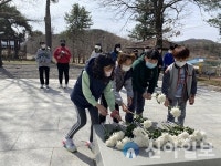 홍천화계초교, 북방 5의사 추모행사 통한 나라사랑 마음 다져