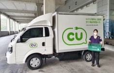 CU, 점포 상품 공급용 배송 차량에 전기차 도입