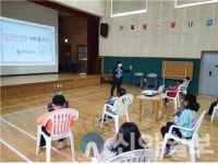 홍천소방서, 율전초등학교 학생·관계자 소방안전교육 실시