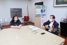 남양주시, 가정의 달 맞아 발달장애인 ‘늘품’ 공동체와 정담회 가져 대표 이미지
