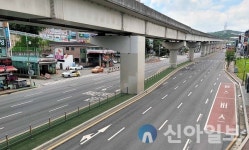 용인 처인구, 삼가삼거리~행정타운 570m 안젠펜스 설치