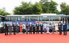 파주, 광역급행버스 M7154번 개통식