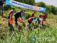 서산시, 토종 메기 풀어…배스·블루길·황소개구리 퇴치
