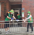 진주시 상대동 자율방재단, 경로당 방역 실시