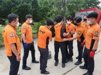 인천송도소방서 영흥119안전센터, 폭염대비 펌뷸런스대원 역량 강화 훈련