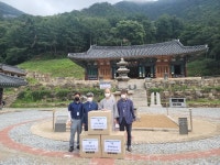 동해시시설관리공단, 두타산 삼화사에 마스크 3천장 전달