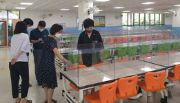 진주교육지원청, 코로나19 확산에 따른 학교현장 점검 및 지원