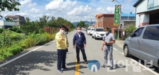 황규종 의창구청장, 교통시설 점검으로 주민 불편 해소