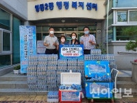 익산시 영등2동, 폭염 속 얼음생수 나눔봉사 펼쳐