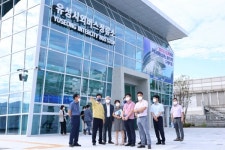 허태정 대전시장, 개통앞둔 유성시외버스정류소 점검