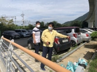 의창구청장 추석맞이 공영주차장 운영 현장점검