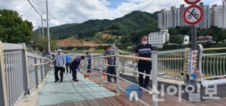 홍천군 도시교통과, 홍천읍과 홍천강 강변산책로 환경정비