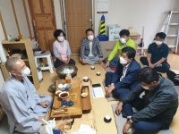 의창구, 우곡사 방문해 시정홍보 및 방역수칙준수 당부