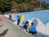 남양주 청소년수련관, 벽화봉사 재능기부 활동으로 지역사회 기여