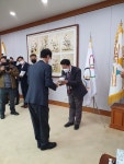 동해안경제자유구역청 망상사업부 강원도 우수부서 표창