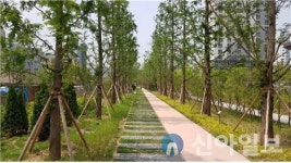 인천시, 옛 수인선 철로 따라 ‘도시바람길 숲’ 준공