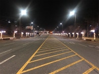 예산군, 내포신도시 충예로 가로수에 경관조명 설치