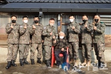 육군 제20기갑여단, 설 명절 앞두고 6·25 참전용사 가정 위문
