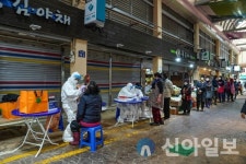 김종식 목포시장, 전통시장·복지시설 방역점검