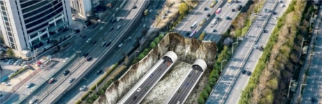 경부고속도로 서울-화성 구간 지하도로 건설