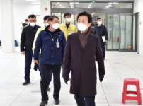 진주시, 가호동 행정복지센터 신축공사 현장 점검