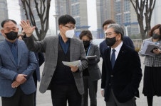 동두천양주교육지원청, 이재정 경기교육감과 천보초 이전적지 활용방안 논의