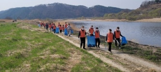 한국타이어앤테크놀로지 대전공장, 새봄맞이 환경정화 봉사활동 펼쳐