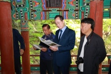 송하진 전북도지사, 진안 문화재 현장 방문… 다양한 의견 청취