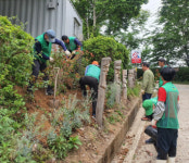 진주시 상대동 새마을협, 도시숲 시민참여 녹화운동 실시