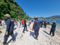 창원, 바다의 날 행사 해안변 환경정비 활동