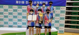 진말초등학교, 제51회 전국소년체육대회 2년 연속 금메달 획득