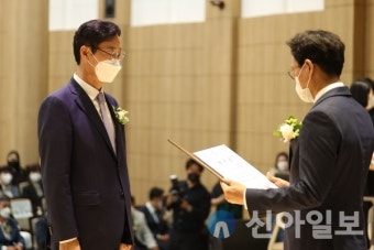 정명근 화성시장 당선인, 당선증 교부식 행사 참석