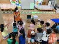 홍천소방서, 강룡사 유치원 소방안전교육 실시