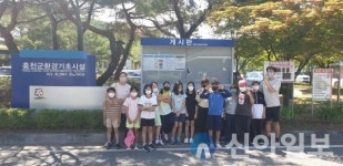 홍천영귀미면 노천초등학교, 정수장 및 하수처리장 견학