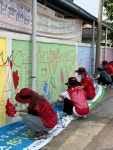 LG경북협의회, 마을주민과 ‘낡은 벽화 리모델링’ 눈길