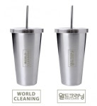 월드크리닝 환경보호 앞장선다...모든 가맹점에 텀블러 제공