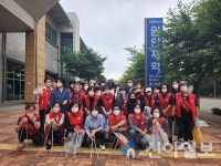 연수2동 통장자율회, 벚꽃로 일대 환경정화 활동